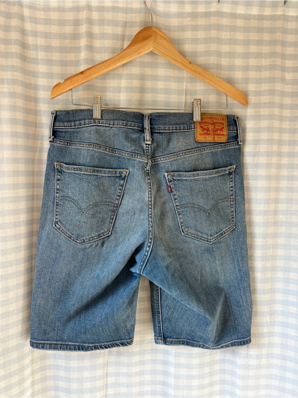 Men’s Levi's Light Blue Denim Jean Shorts Jorts